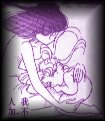 Hotaru protects Chibi-Usa's spirit